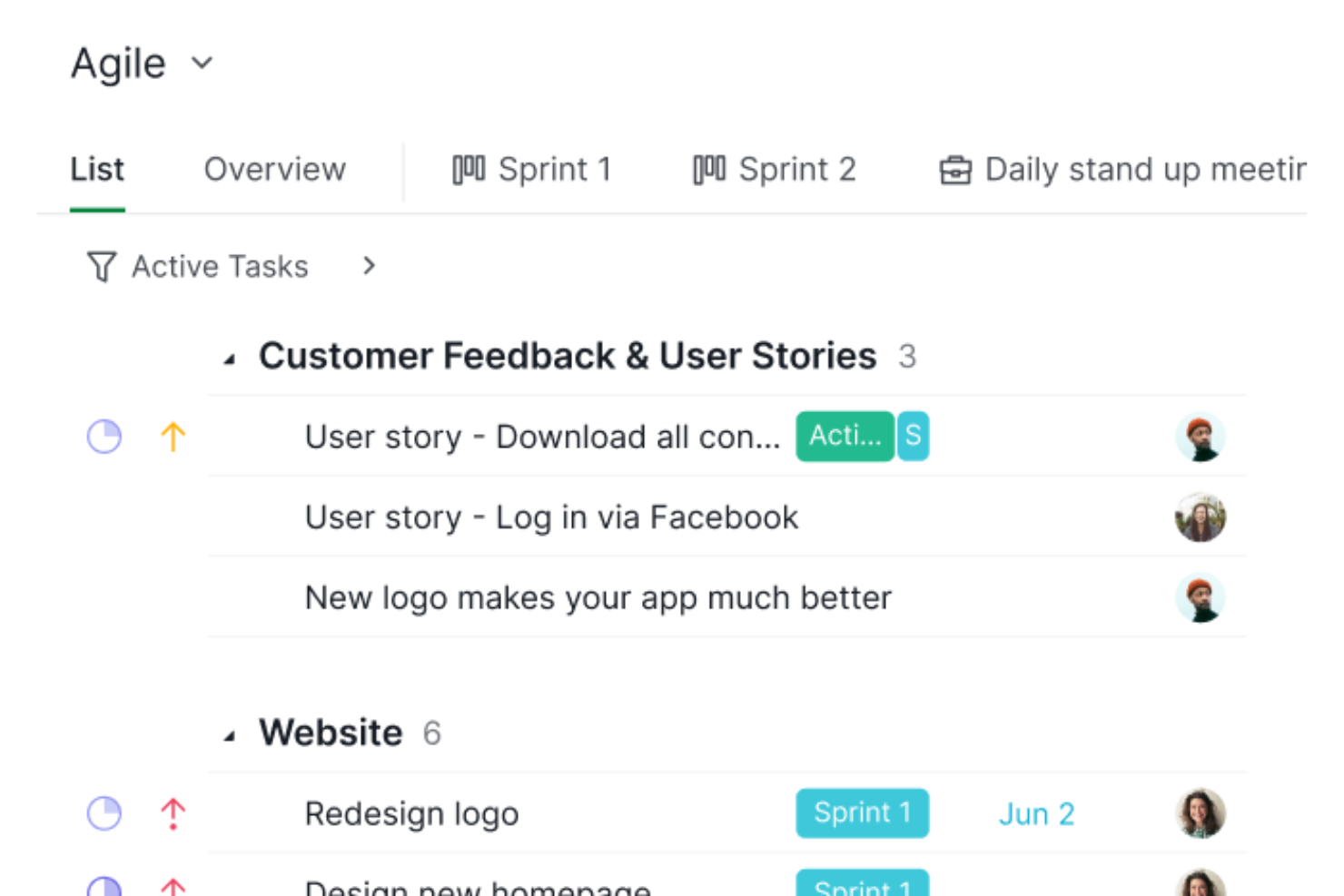 Quire screenshot - 10 beste Scrumtools beoordeeld en vergeleken voor 2026