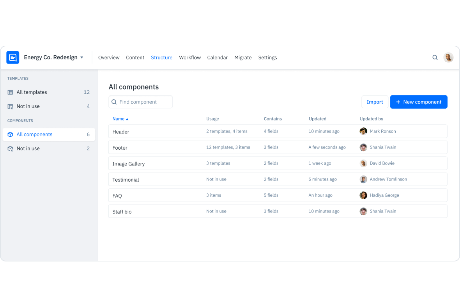Content Workflow screenshot - 10 beste contentbeheersystemen voor ondernemingen voor 2026