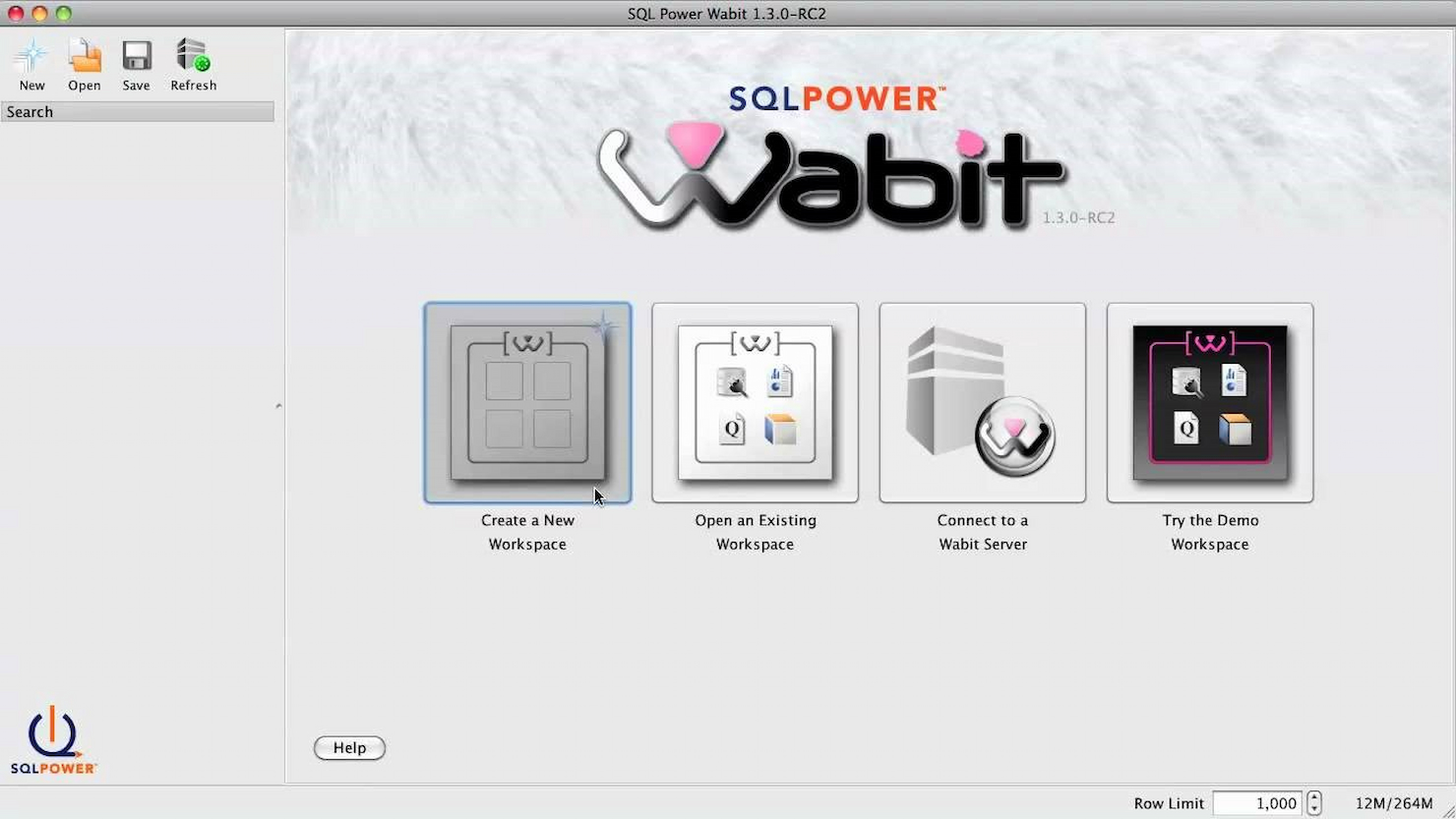 SQL Power Wabit screenshot - De 10 beste open-source rapportagesoftware beoordeeld in 2026
