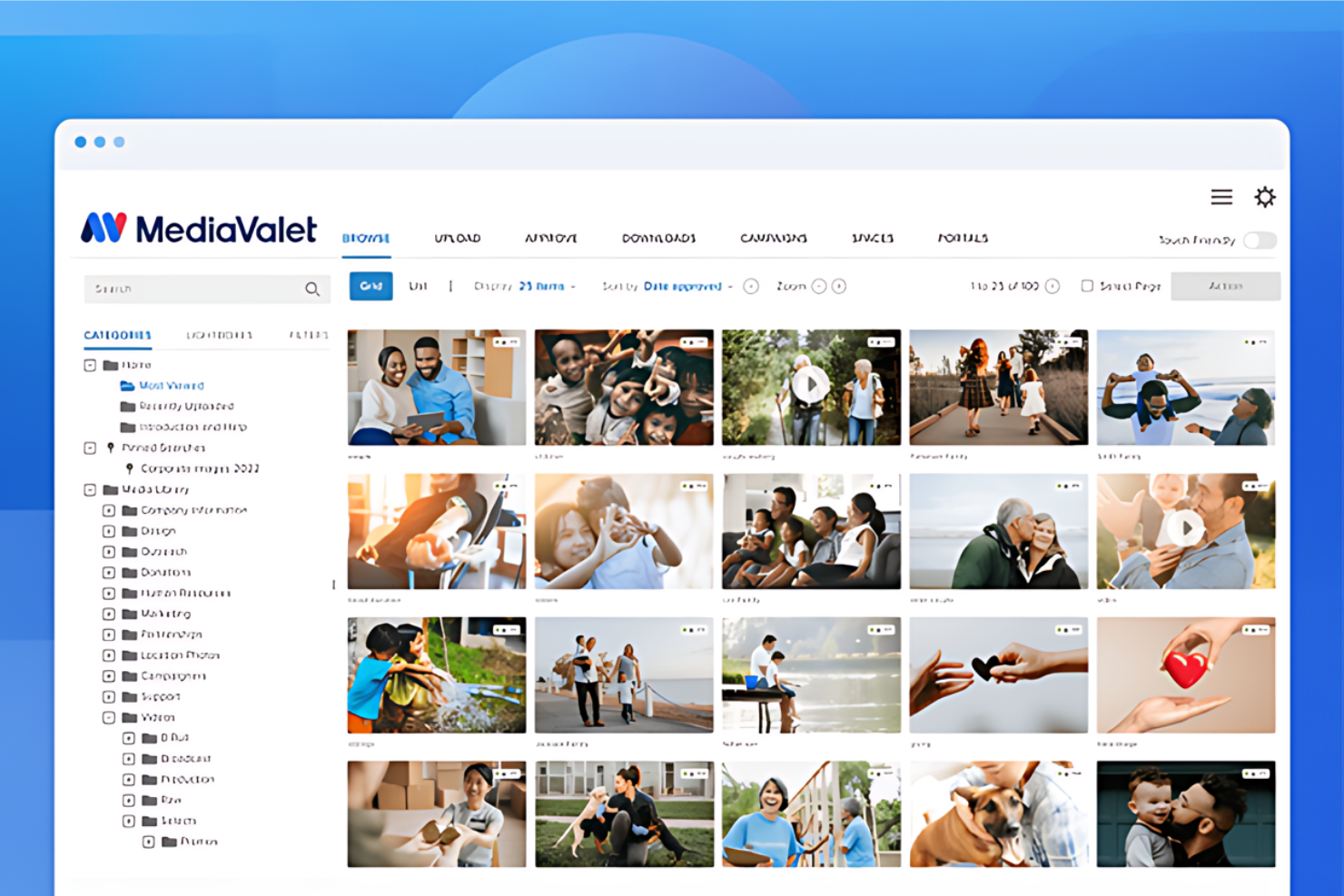 MediaValet screenshot - De 10 beste software voor mediabronbeheer, beoordeeld in 2026