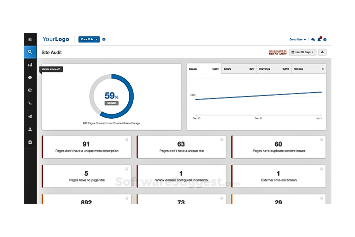 AgencyAnalytics screenshot - 10 beste software voor klantrapportage beoordeeld voor 2026