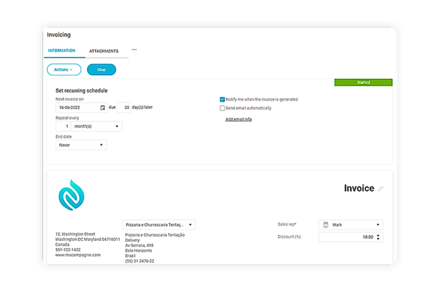 Nutcache screenshot - 10 beste software voor projectadministratie voor budgettering in 2026