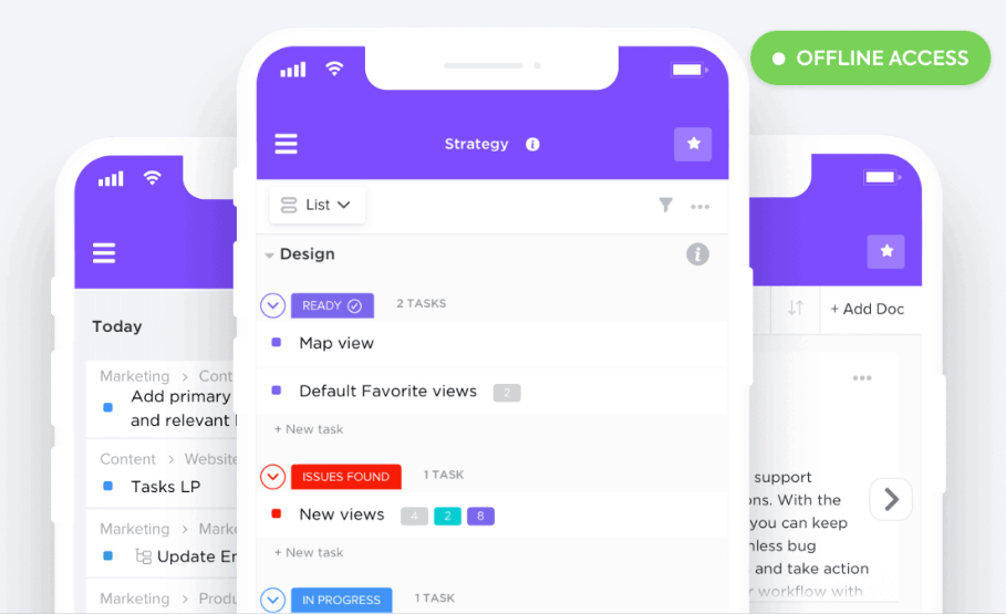ClickUp screenshot - 10 beste projectmanagementkalenders die ik in 2026 heb geprobeerd