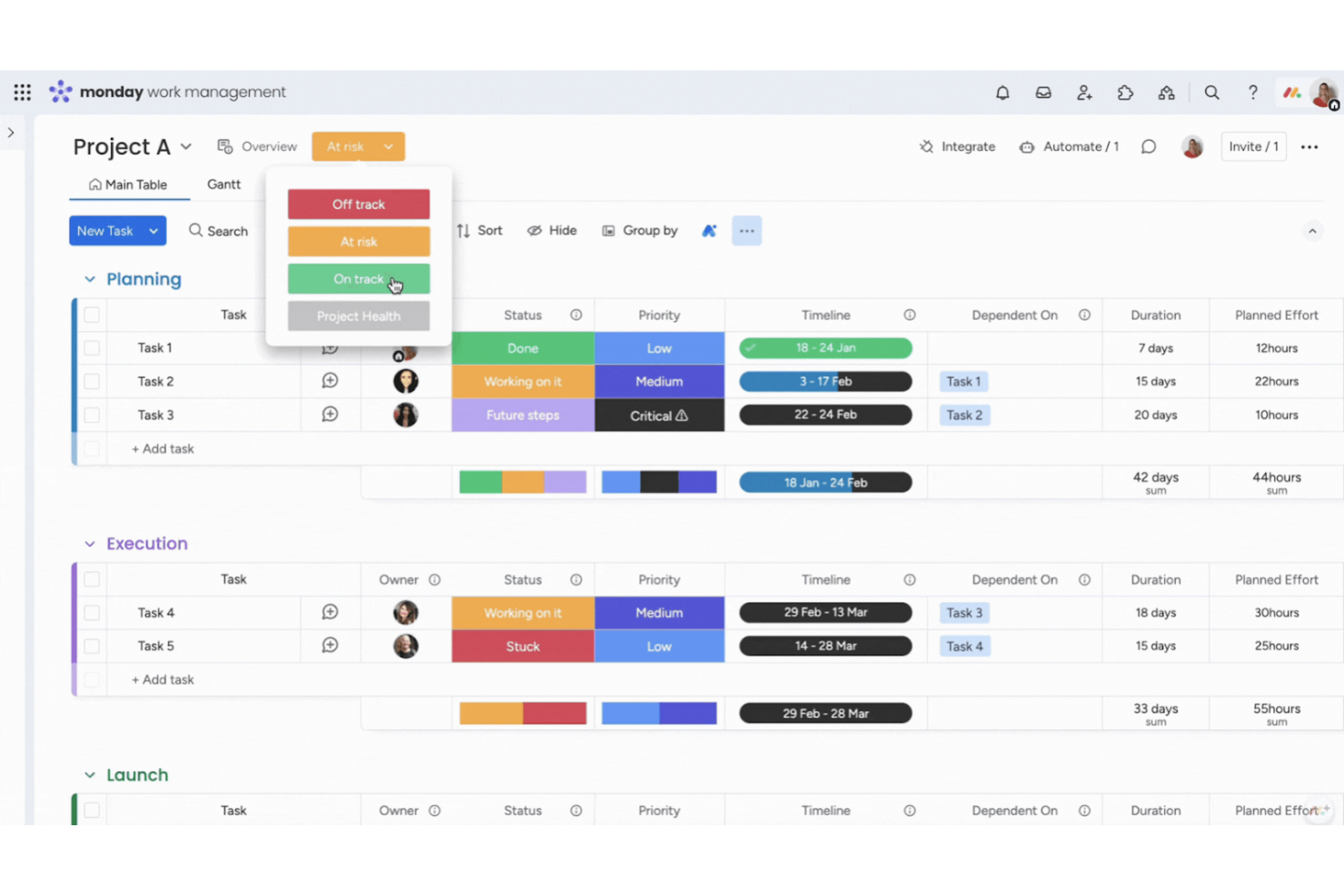 monday AI Workspace screenshot - 10 online beoordelingssoftwareoplossingen geselecteerd voor 2026