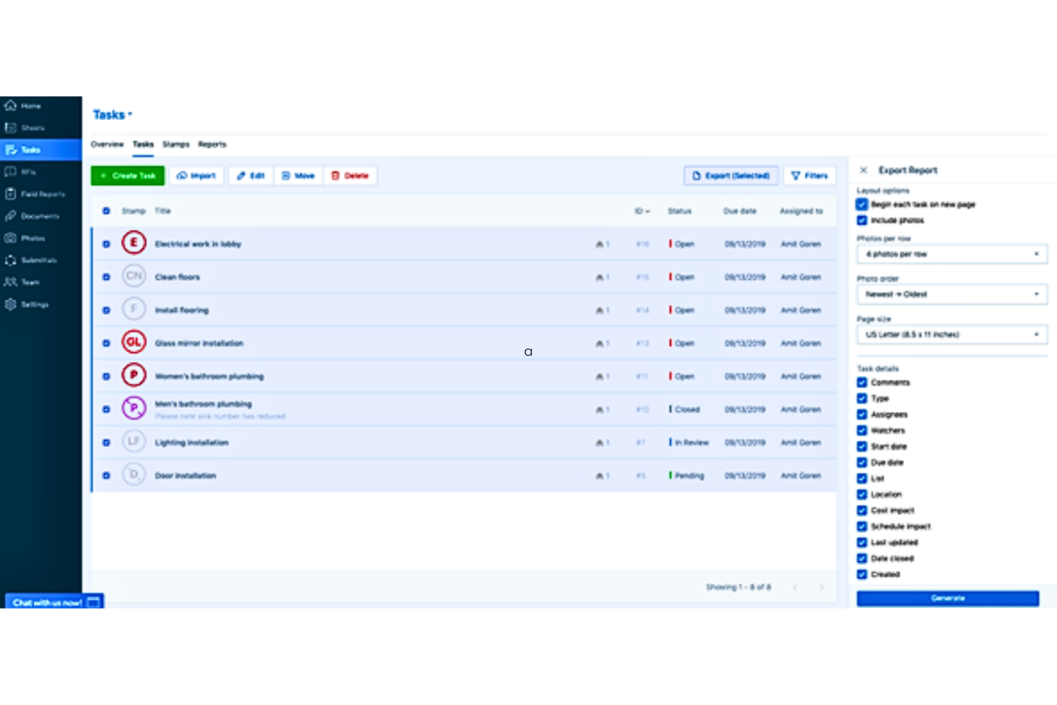 PlanGrid screenshot - 10 beste projectmanagementsoftware voor onderaannemers voor 2026