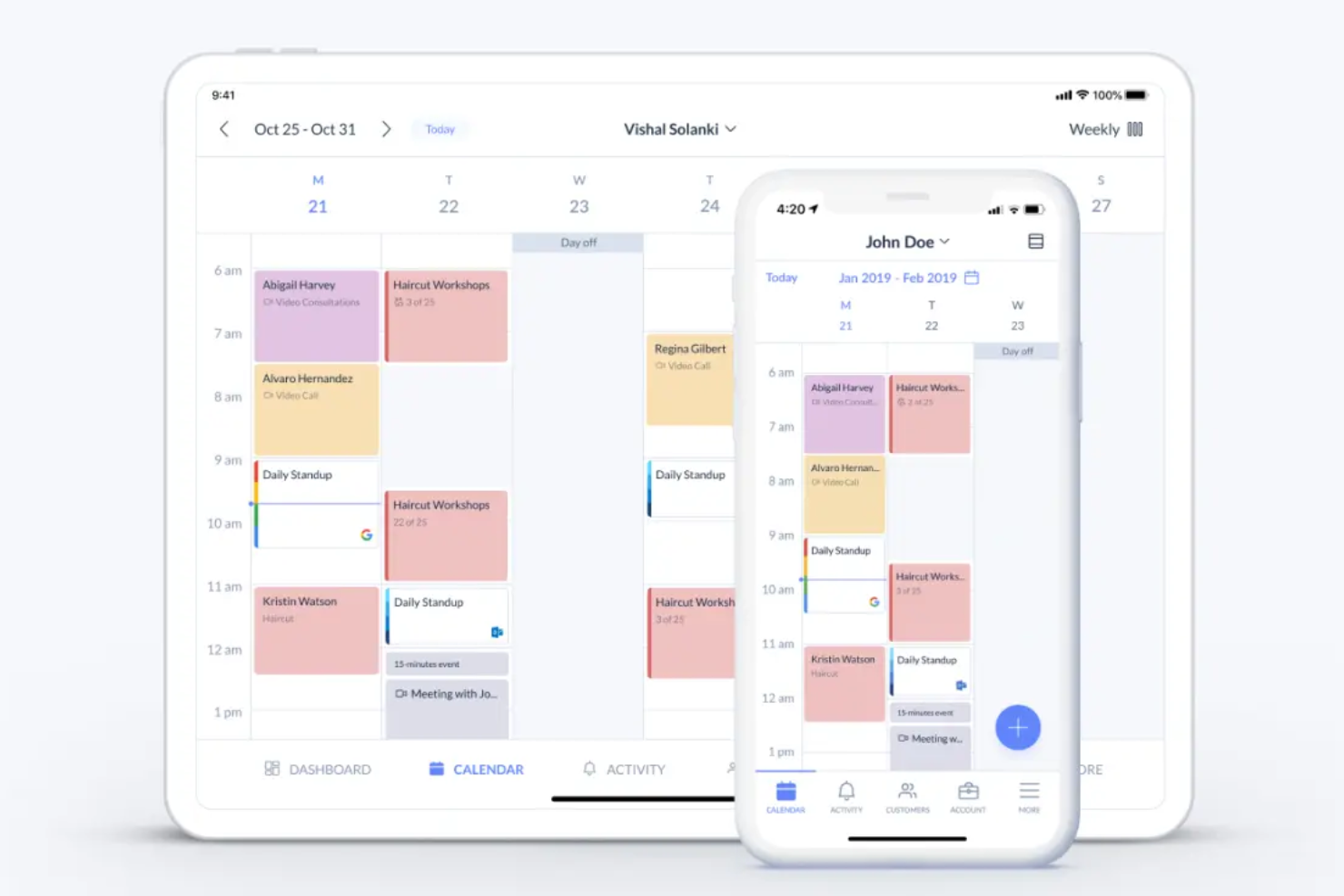 Setmore screenshot - 10 beste software voor agendaplanning voor 2026