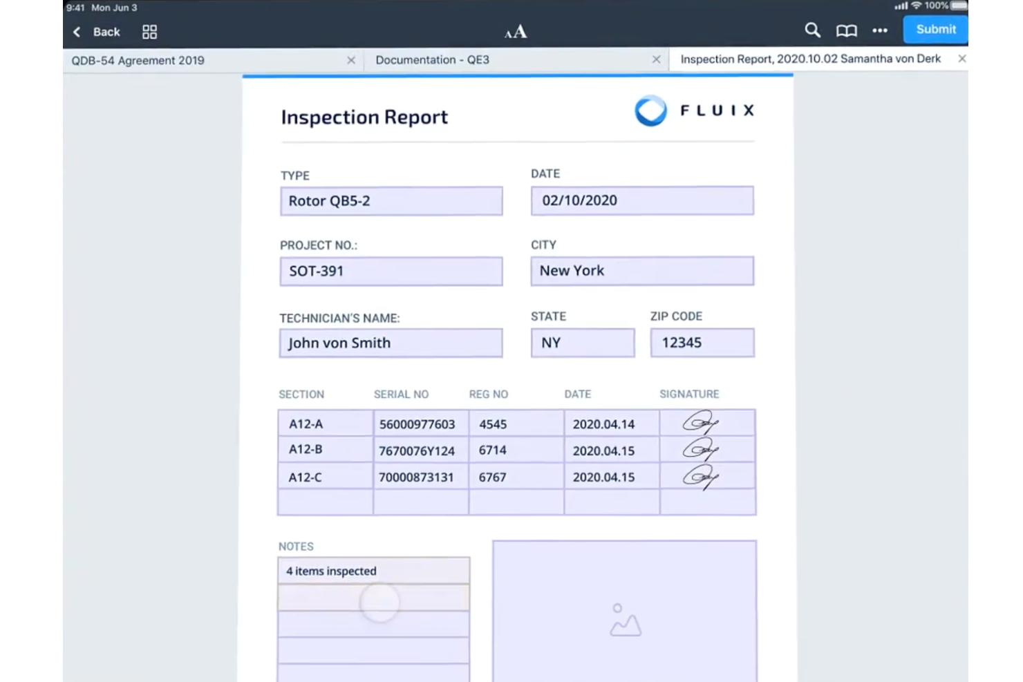 Fluix screenshot - 10 beste softwareoplossingen voor documentworkflows beoordeeld voor 2026