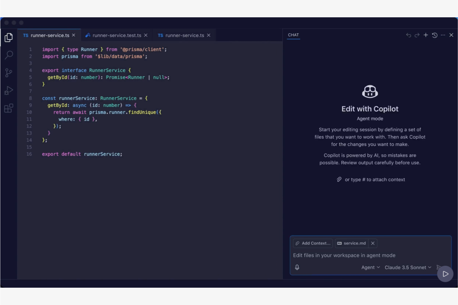 GitHub Copilot screenshot - 10 beste productiviteitstools voor ontwikkelaars beoordeeld in 2026