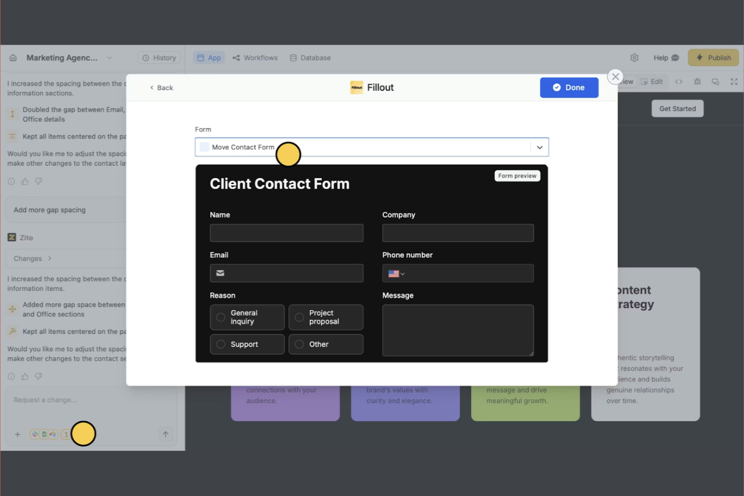 Fillout screenshot - 10 beste alternatieven voor Google Forms voor 2026