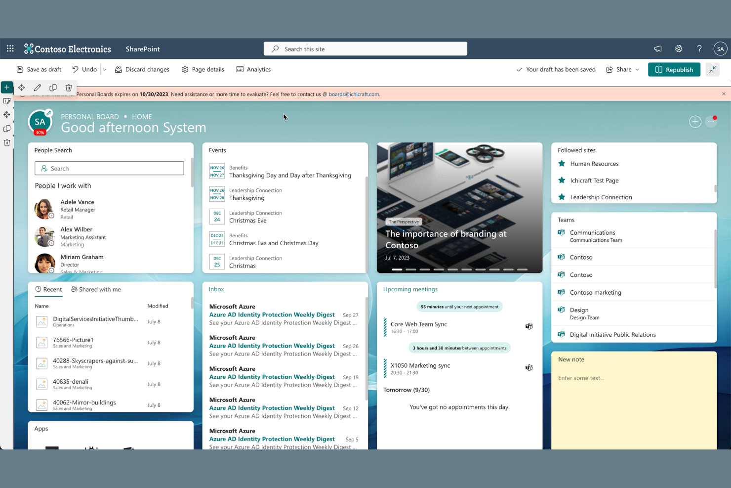 Microsoft SharePoint screenshot - 10 beste SmartVault-alternatieven in 2026