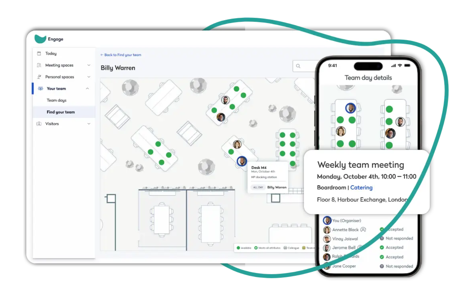 Eptura Engage screenshot - 10 Beste software voor het reserveren van flexibele werkplekken in 2026
