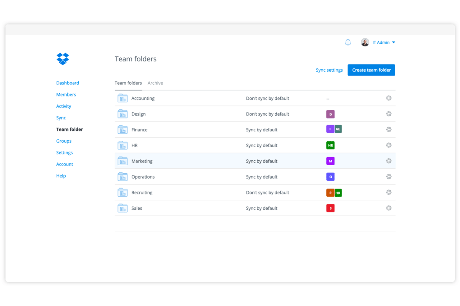 Dropbox screenshot - 10 beste Quip-alternatieven geselecteerd voor 2026 voor teamsamenwerking en productiviteit