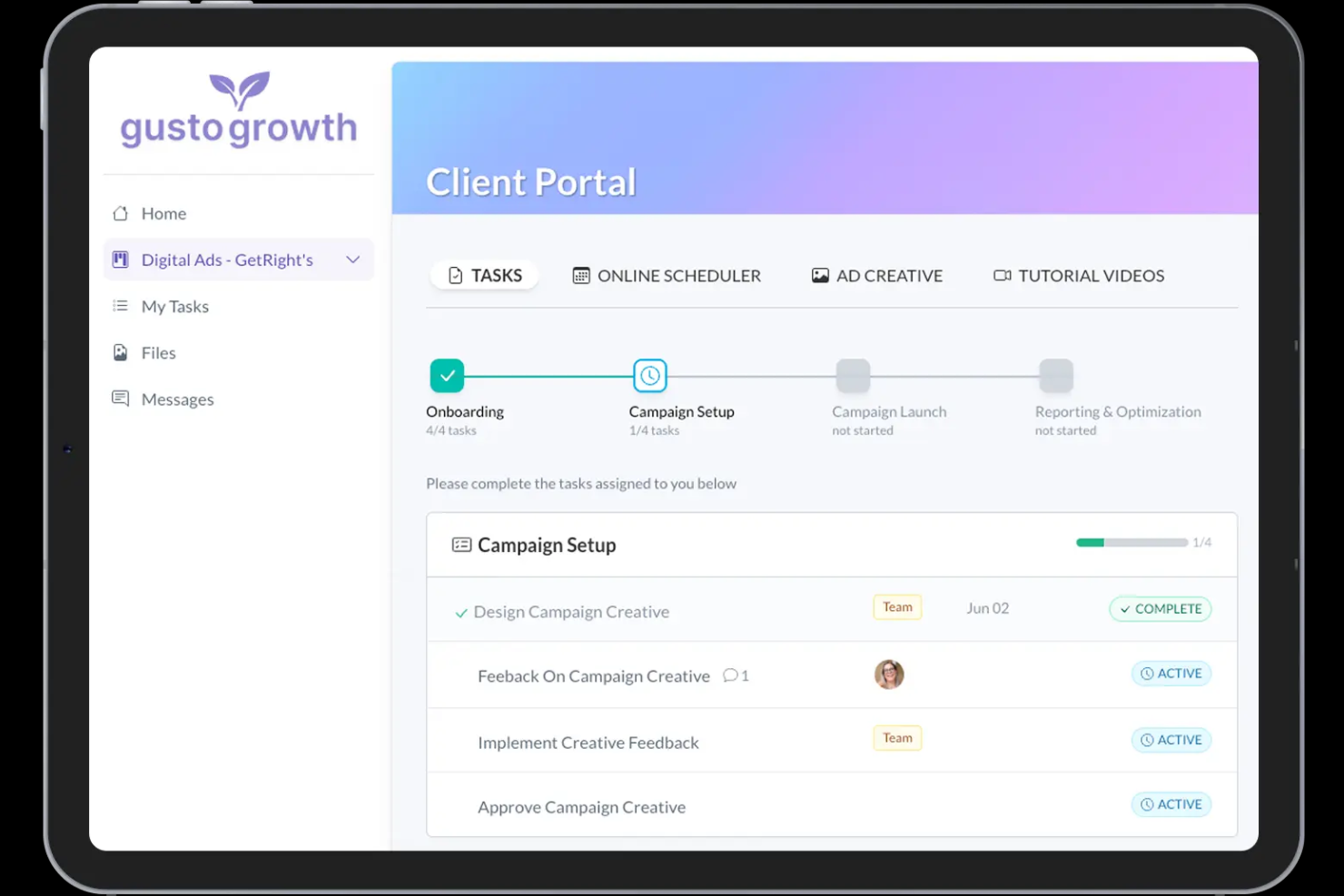LaunchBay screenshot - 10 beste klantdashboardsoftware voor 2026