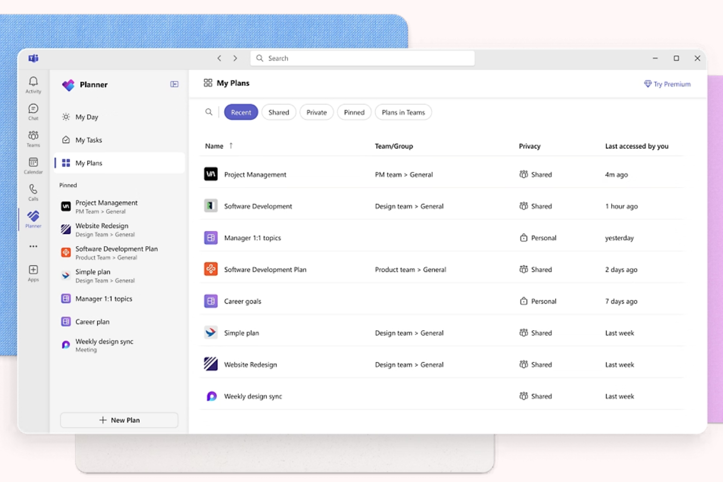 Microsoft Planner screenshot - 10 beste AI-tools voor projectanalyse beoordeeld in 2026