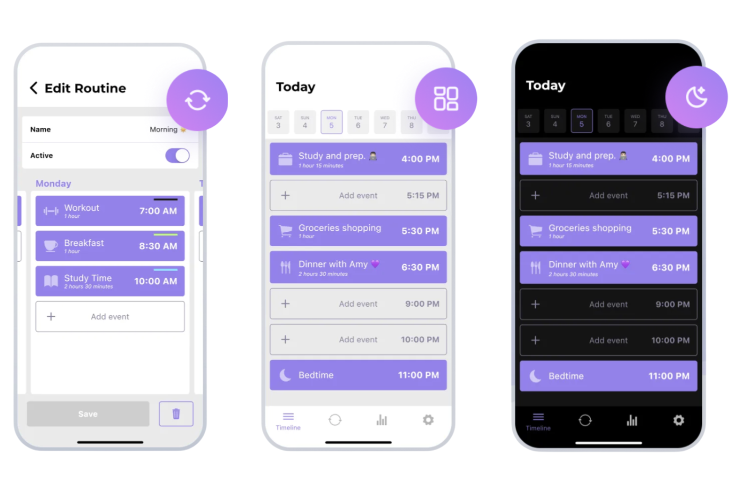 Timebloc screenshot - 10 beste apps voor tijdblokkering beoordeeld in 2026