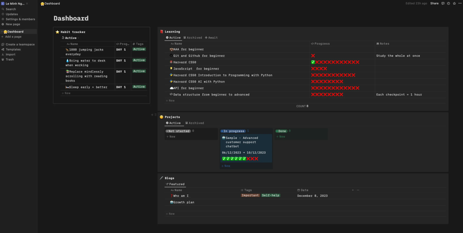 Notion screenshot - De 10 beste software voor VFX-projectmanagement beoordeeld in 2026