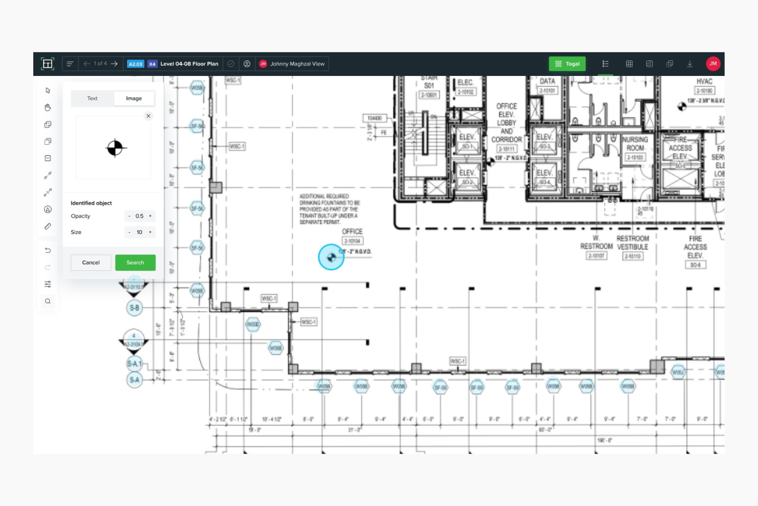 Togal.AI screenshot - 10 beste AI-tools voor bouwprojectmanagement 2026