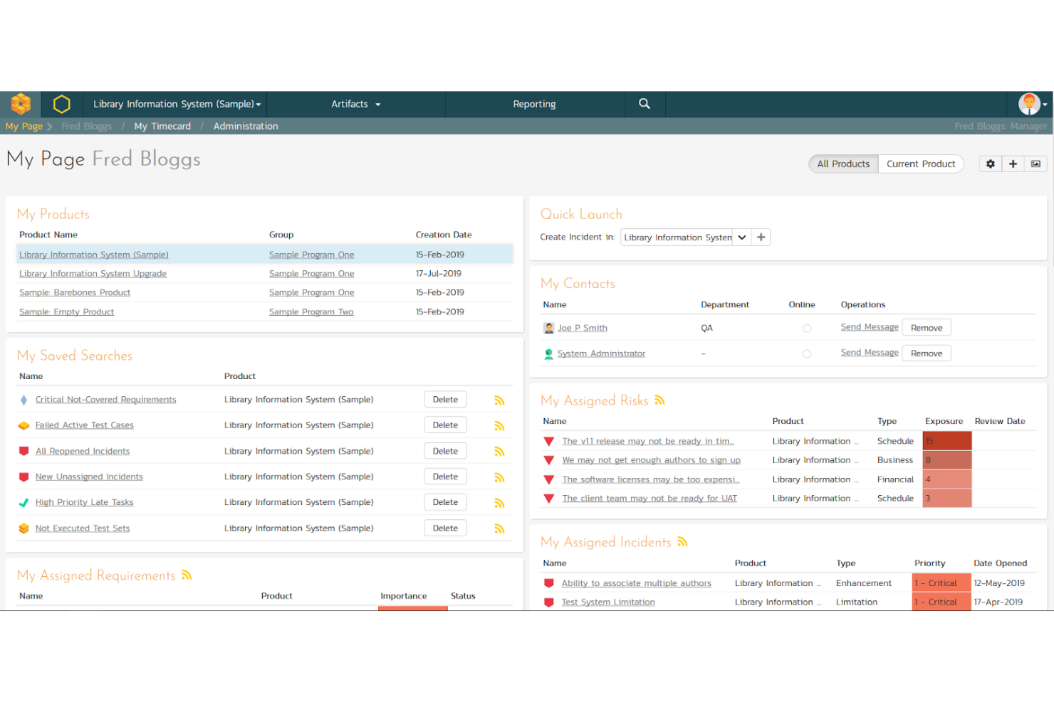 SpiraPlan screenshot - 10 beste agile taakborden beoordeeld in 2026
