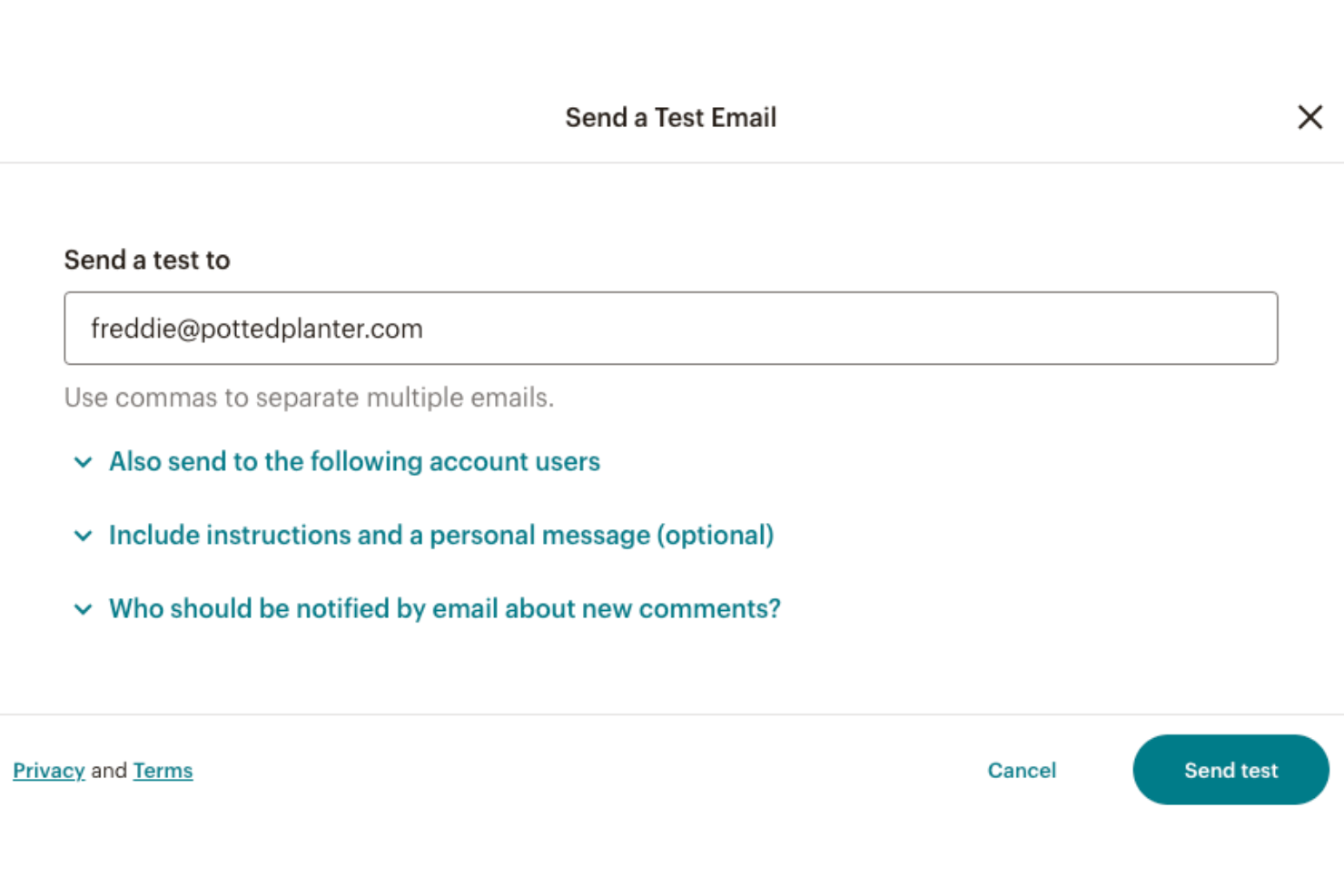 Mailchimp screenshot - 10 beste software voor e-mailsamenwerking beoordeeld in 2026