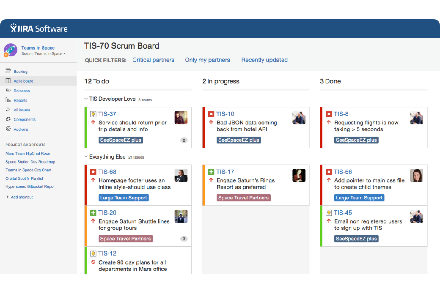 Jira screenshot - 10 beste gratis samenwerkingstools beoordeeld voor 2026
