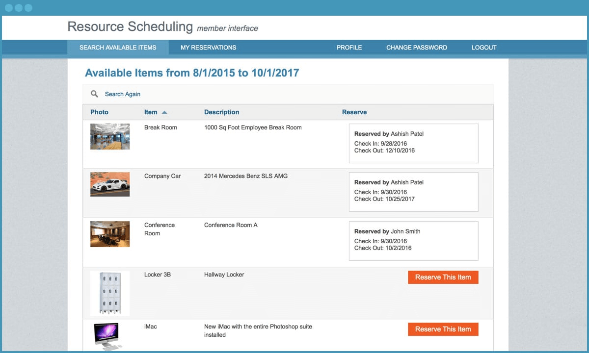 Caspio screenshot - 10 beste gratis resourcebeheersoftware in 2026