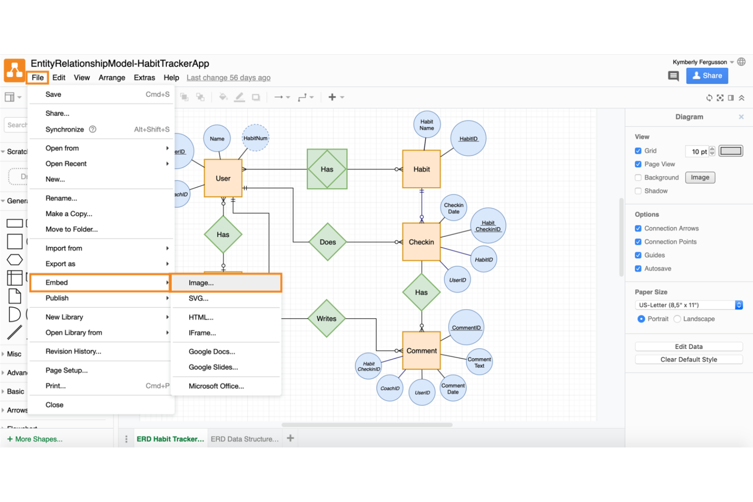 draw.io screenshot - 10 beste alternatieven voor SmartDraw in 2026