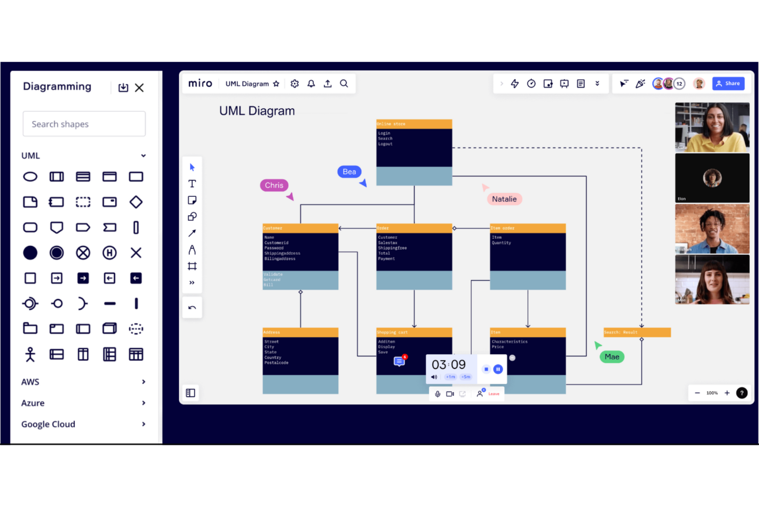 Miro screenshot - 10 beste projectmanagementsoftware voor non-profitorganisaties van 2026