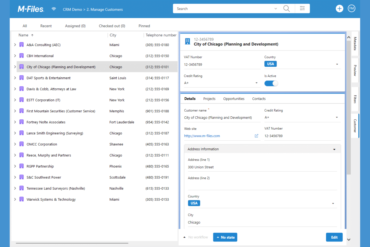 M-Files screenshot - 10 beste software voor technisch documentbeheer voor 2026