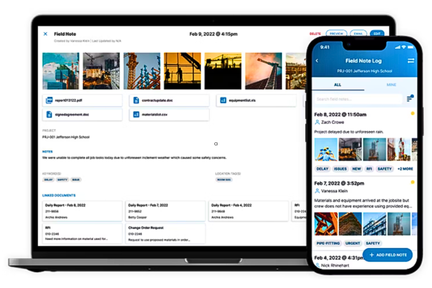 eSUB Cloud screenshot - 10 beste projectmanagementsoftware voor onderaannemers voor 2026
