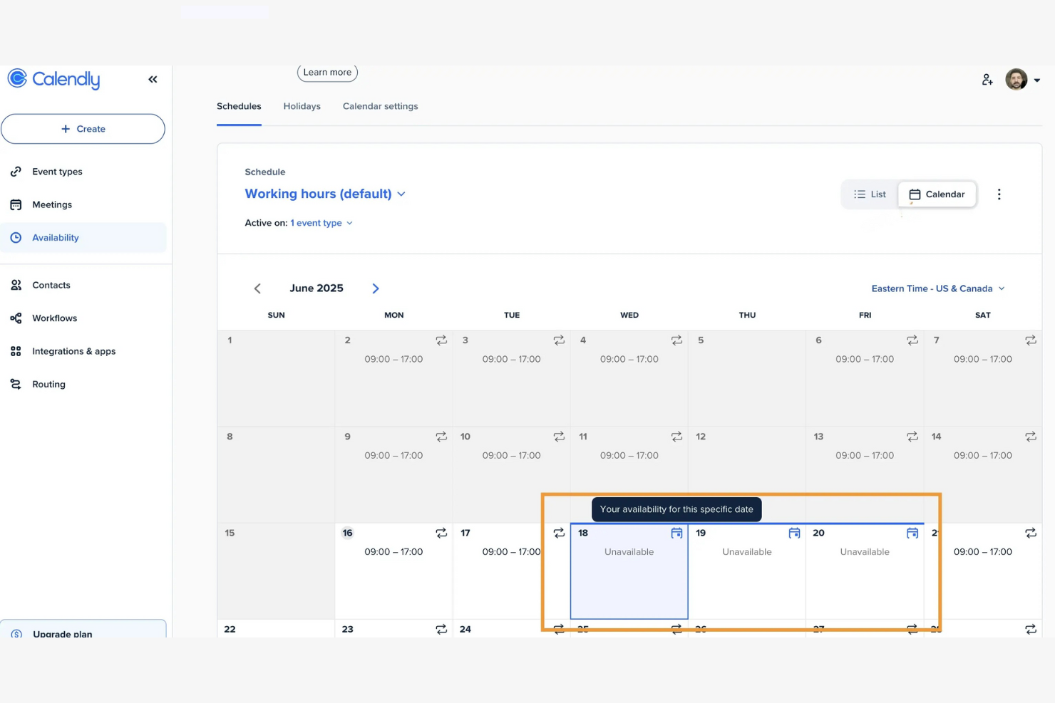 Calendly screenshot - 10 beste software voor agendaplanning voor 2026