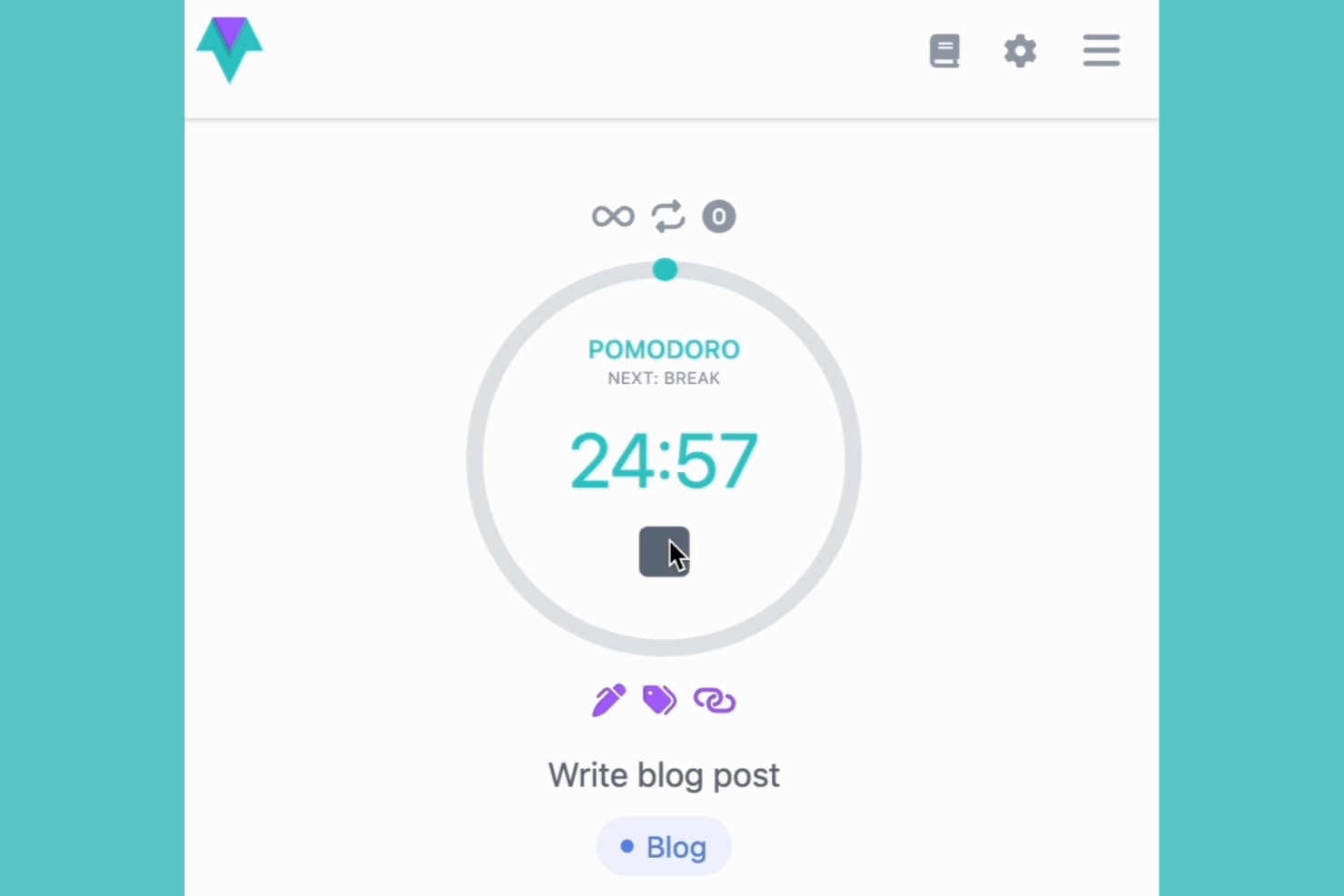 Time Stream screenshot - 10 beste Pomodoro-timerapps beoordeeld in 2026
