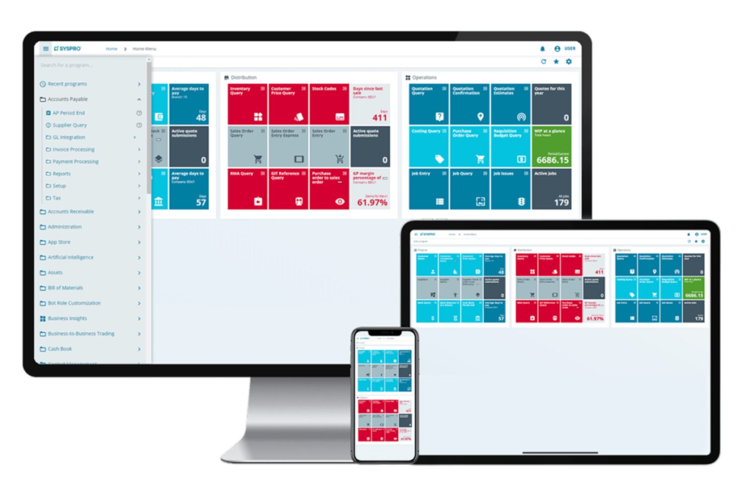SYSPRO screenshot - 10 beste ERP-projectmanagementsoftware beoordeeld in 2026
