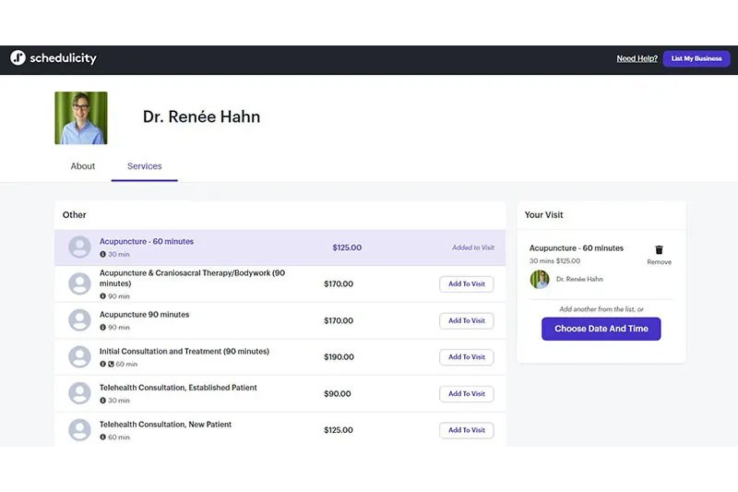 Schedulicity screenshot - 10 beste alternatieven voor Acuity Scheduling beoordeeld in 2026
