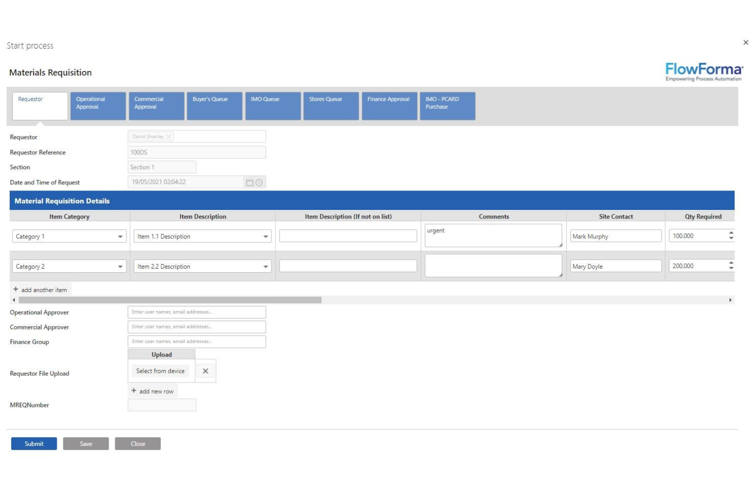 Flowforma screenshot - 10 beste workflowsoftware voor de bouw geselecteerd voor 2026