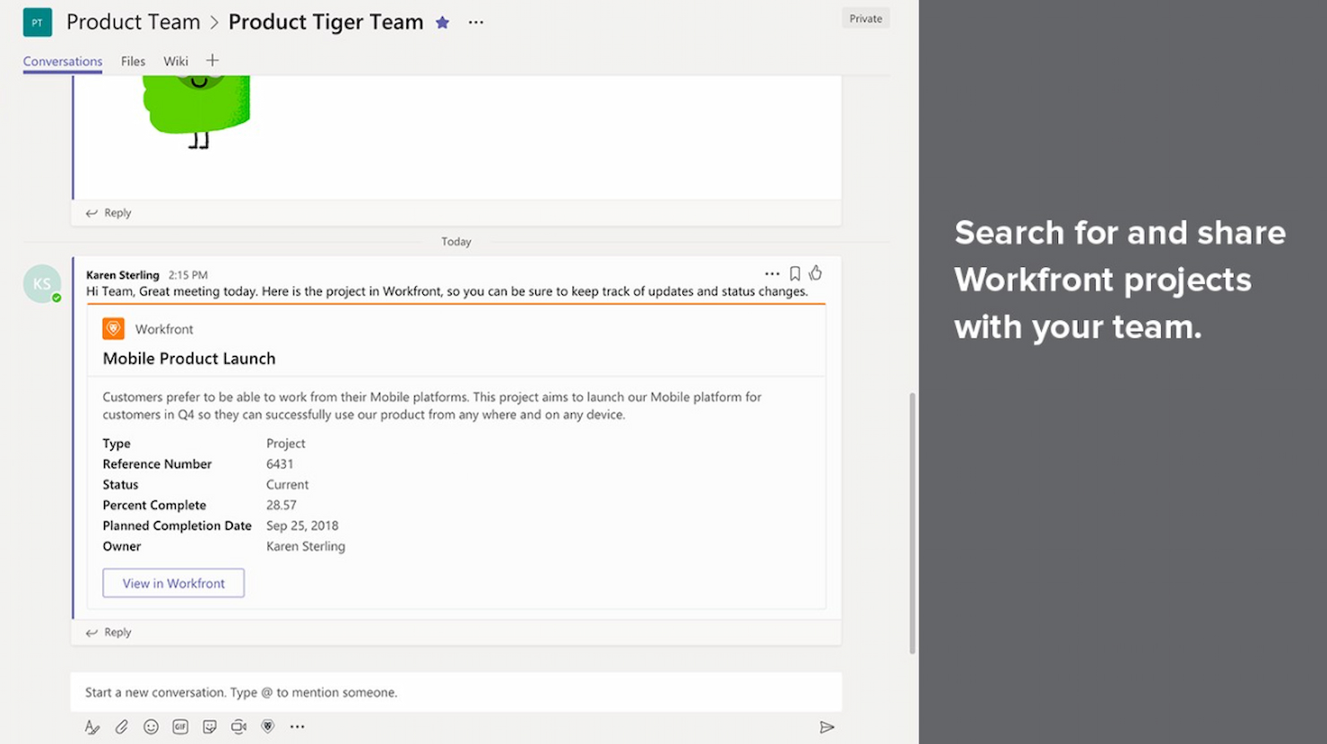 Adobe Workfront screenshot - 10 beste projectmanagementtools die met Microsoft Teams integreren