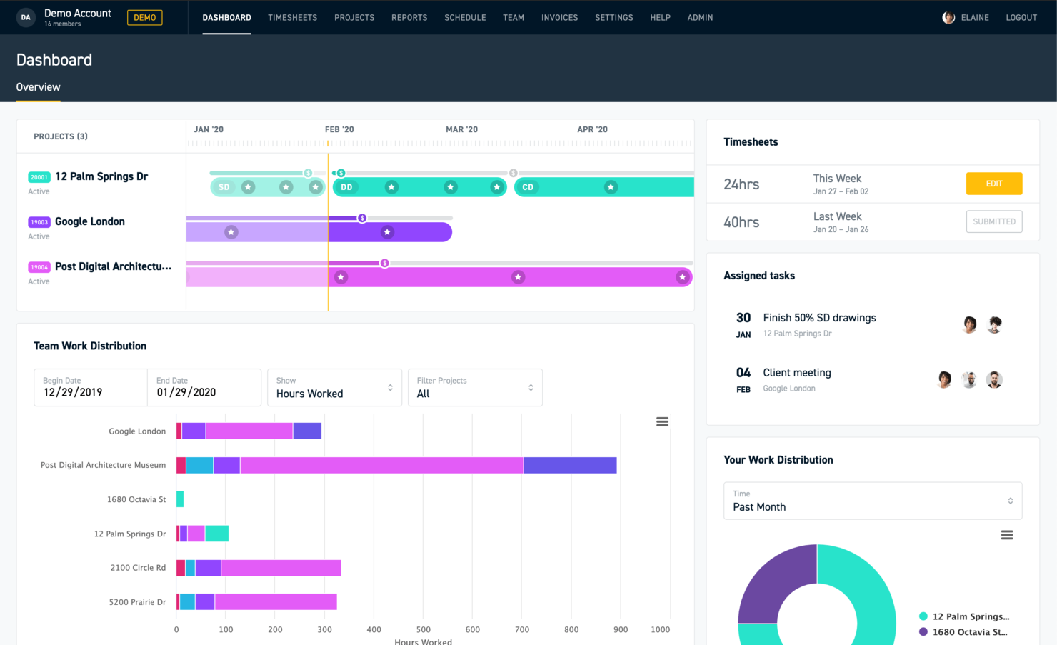 Monograph screenshot - 10 beste projectmanagementsoftware voor ingenieurs voor 2026
