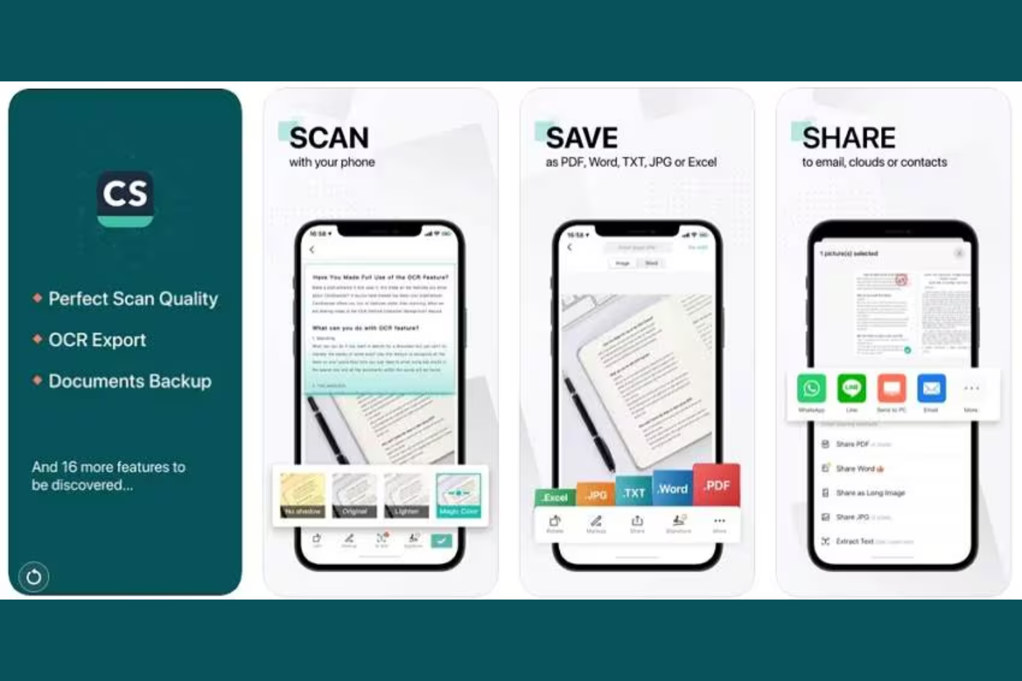 CamScanner screenshot - De 10 beste softwareprogramma’s voor documentscanning beoordeeld in 2026