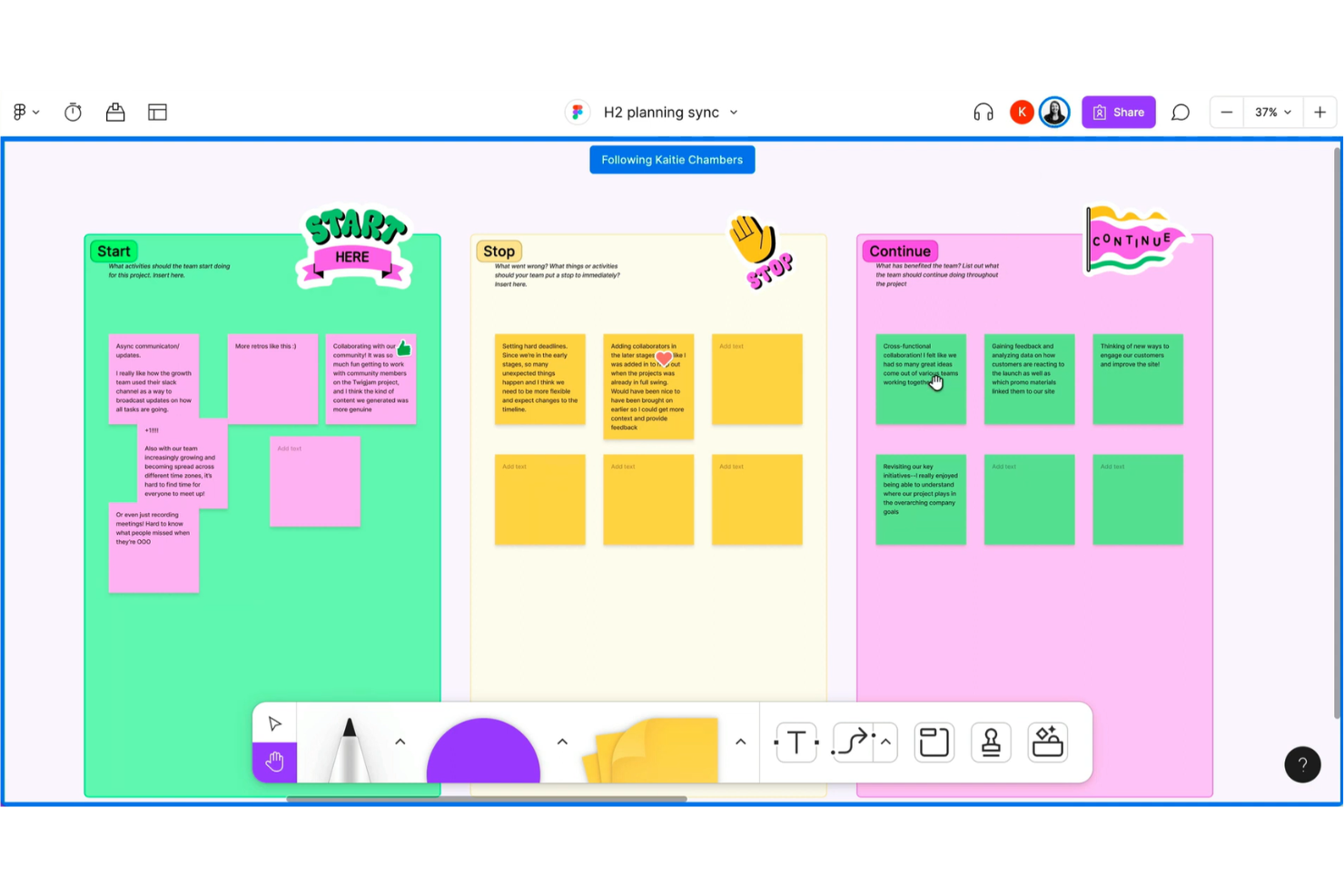 FigJam screenshot - 10 bästa alternativen till SmartDraw år 2026