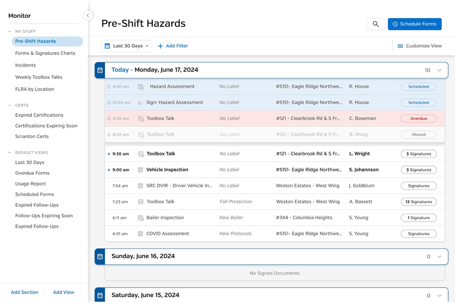 SiteDocs screenshot - 14 programvaror för hantering av efterlevnadsdokument för 2026