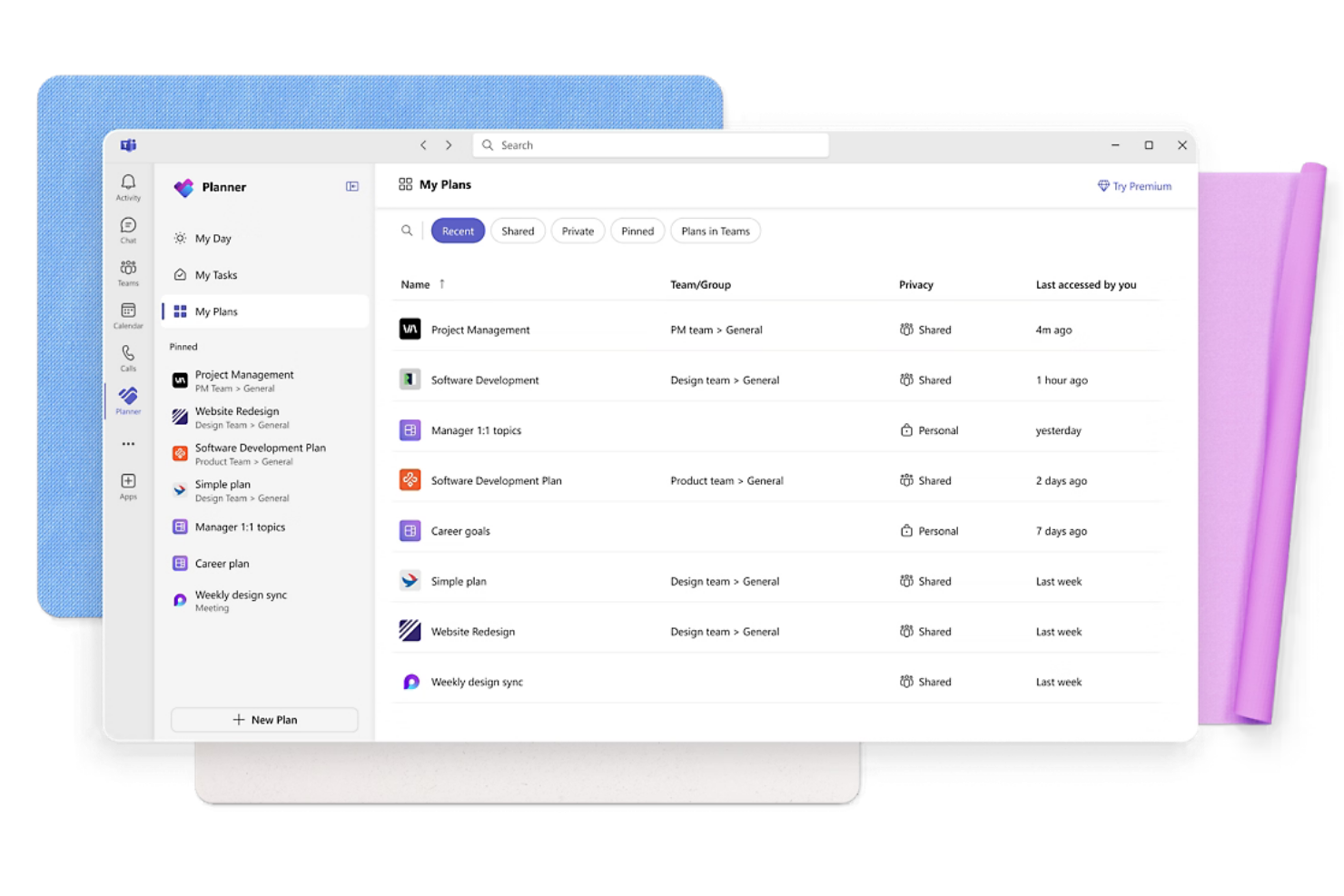 Microsoft Planner screenshot - 10 bästa verktygen för att spåra projektkostnader för 2026