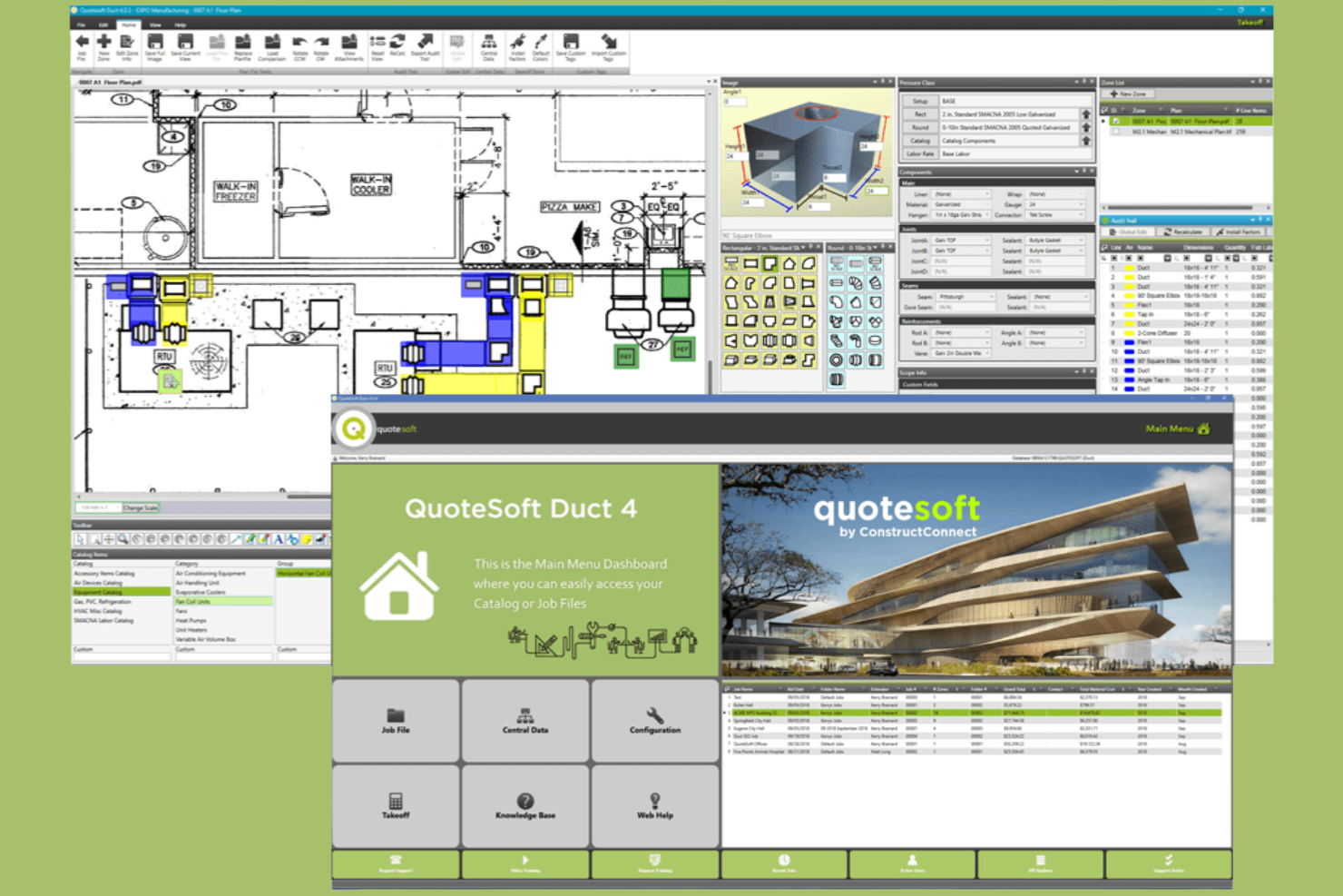 QuoteSoft screenshot - 10 bästa programvarorna för HVAC-kalkylering – granskade 2026