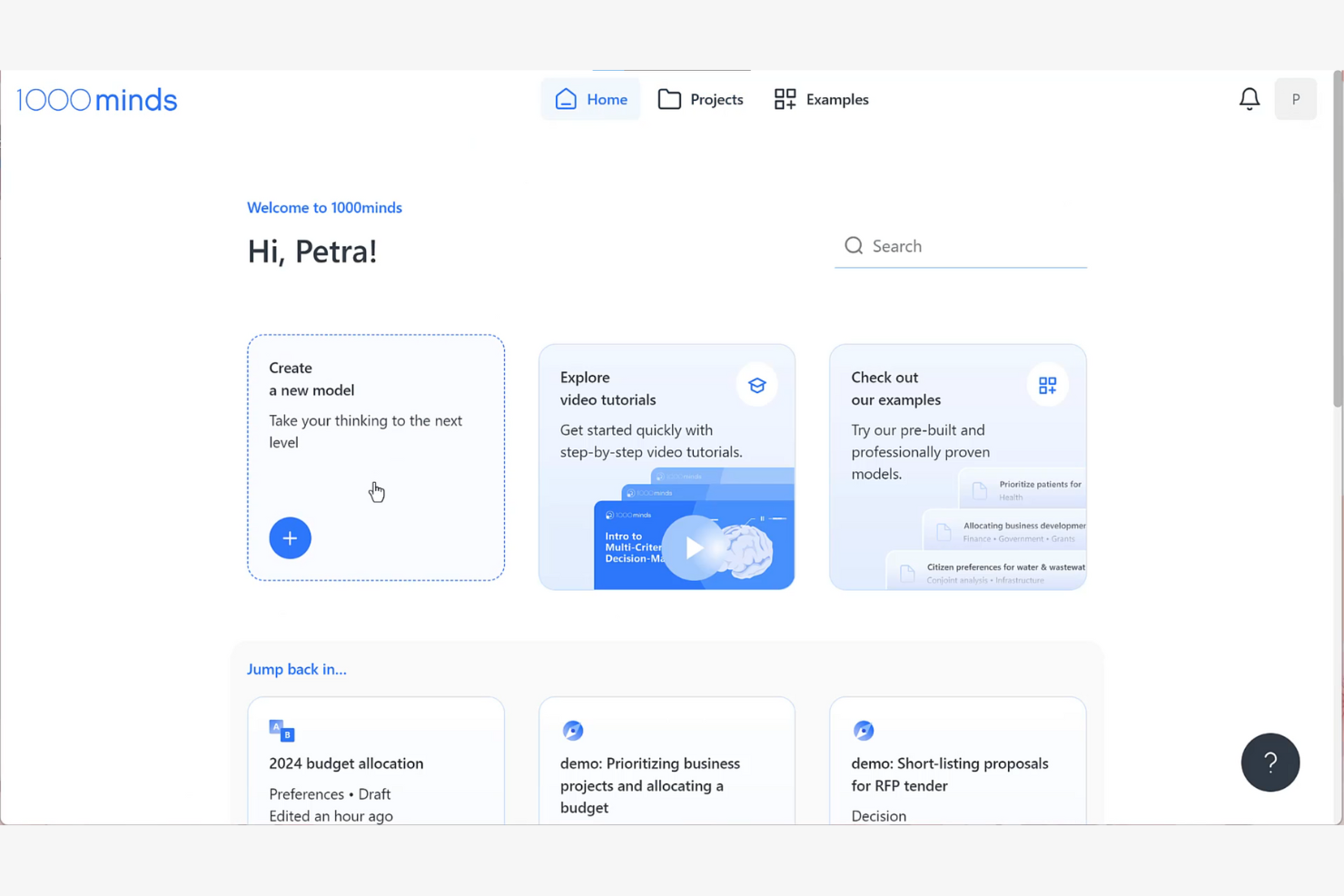 1000minds screenshot - 10 bästa programvarorna för beslutsfattande – granskade 2026