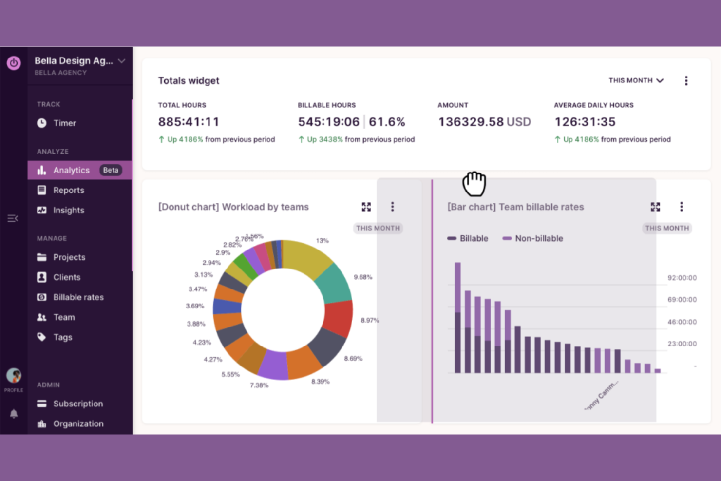 Toggl Track screenshot - 10 bästa programmen för tidsregistrering för småföretag granskade 2026