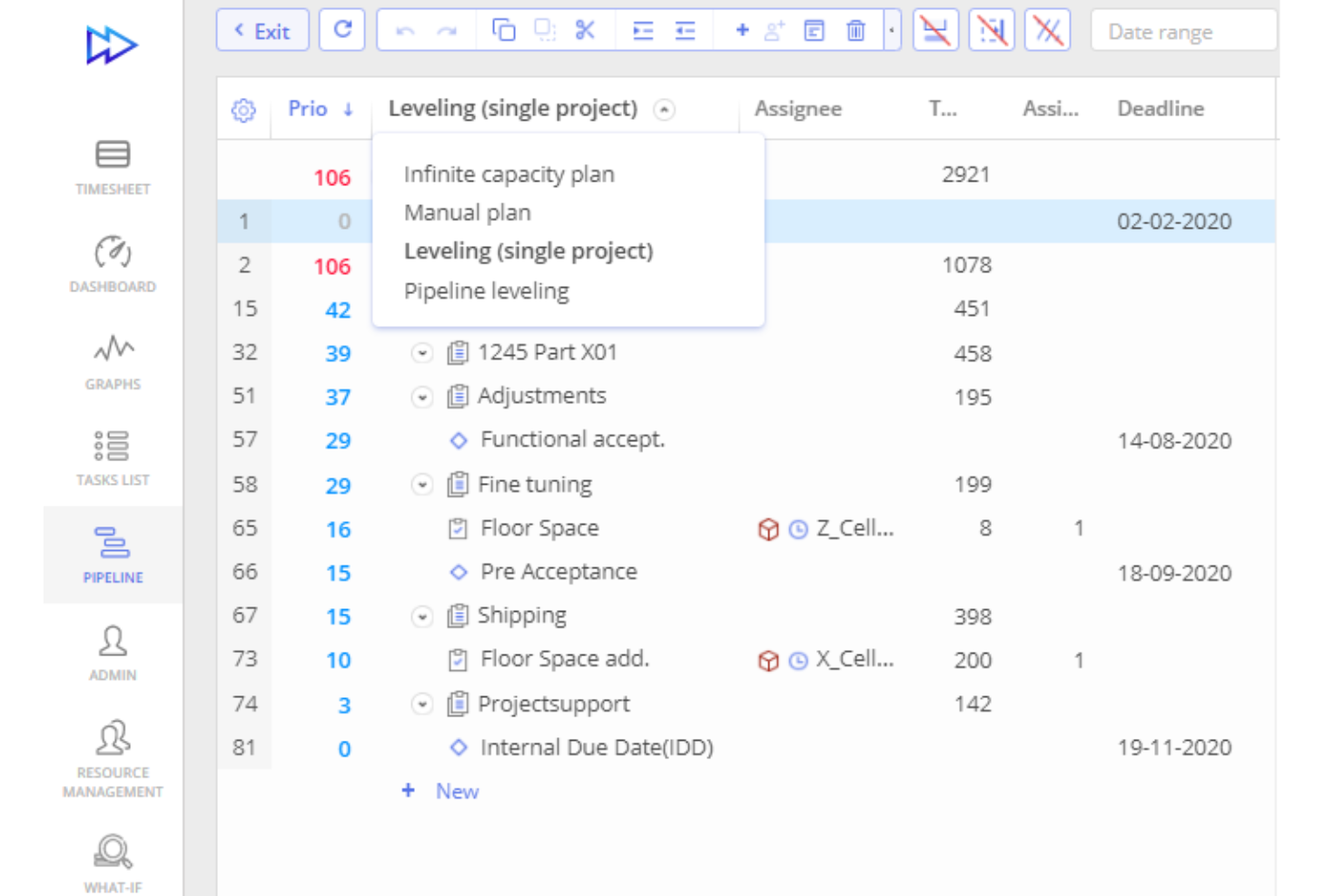 Epicflow screenshot - 10 bästa programvarorna för projektledning inom läkemedelsindustrin – granskade 2026