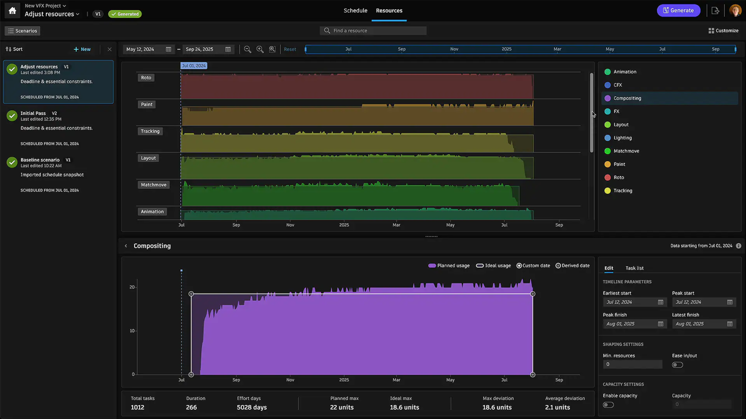 Autodesk Flow Production Tracking screenshot - 10 bästa programvarorna för VFX-projektledning – granskade 2026