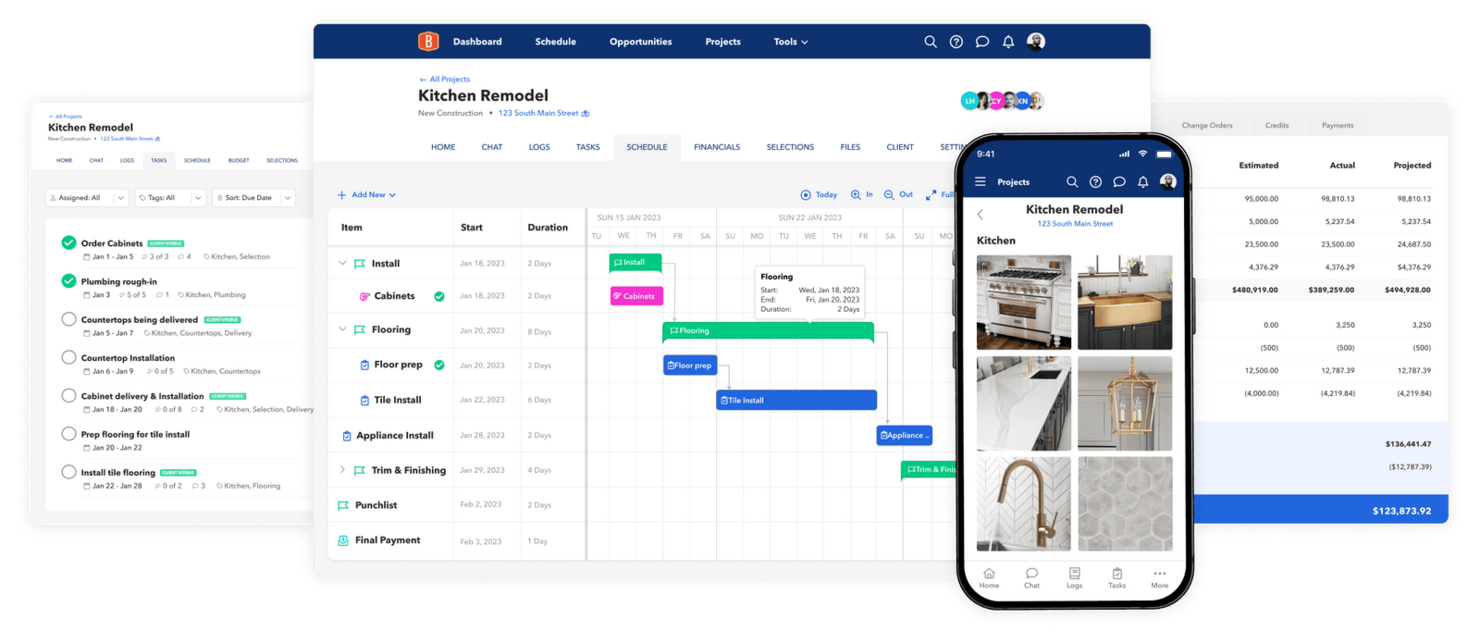 BuildBook screenshot - 10 alternativa verktyg till Buildertrend för byggbranschen 2026
