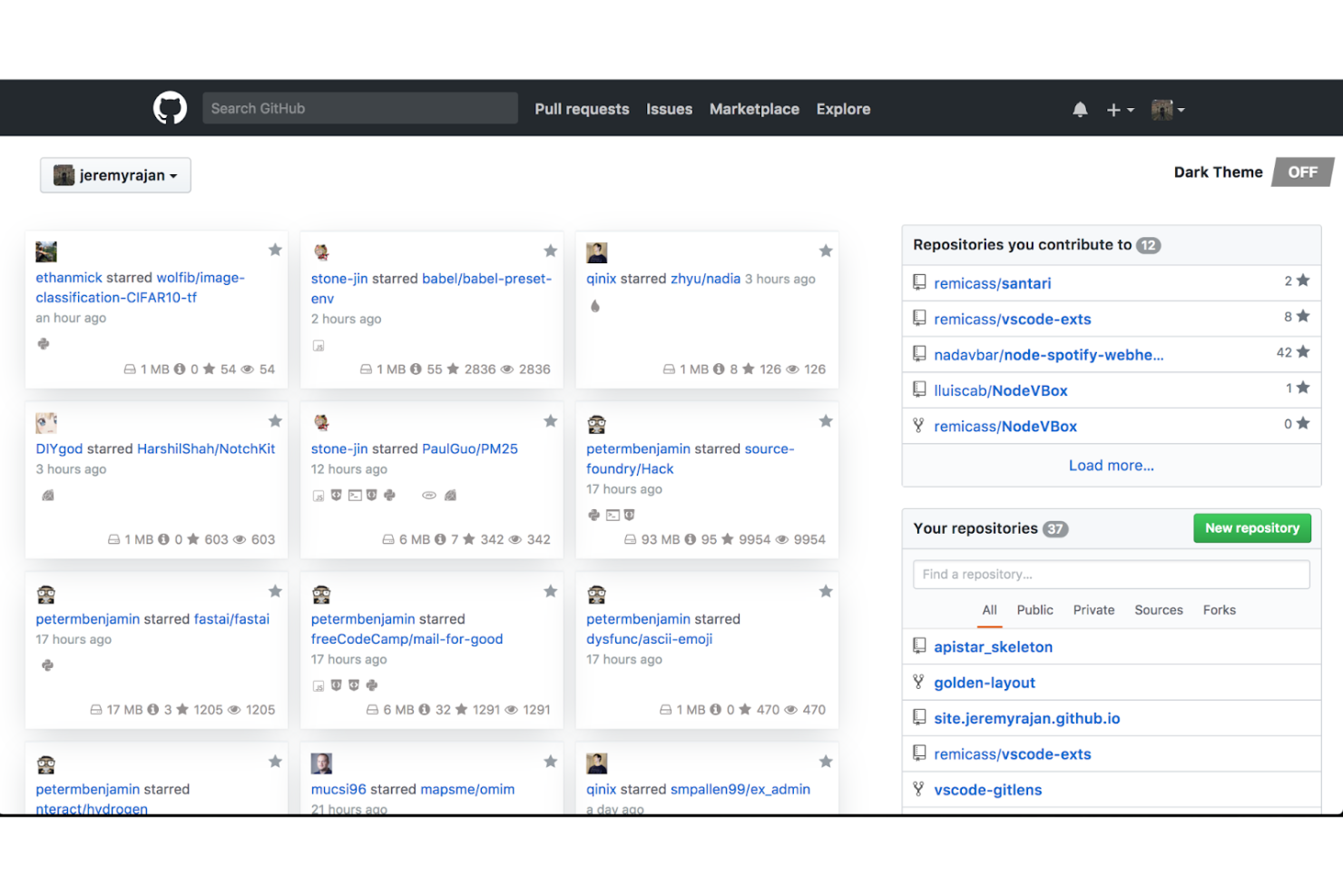 GitHub screenshot - 10 bästa verktygen för asynkront samarbete 2026