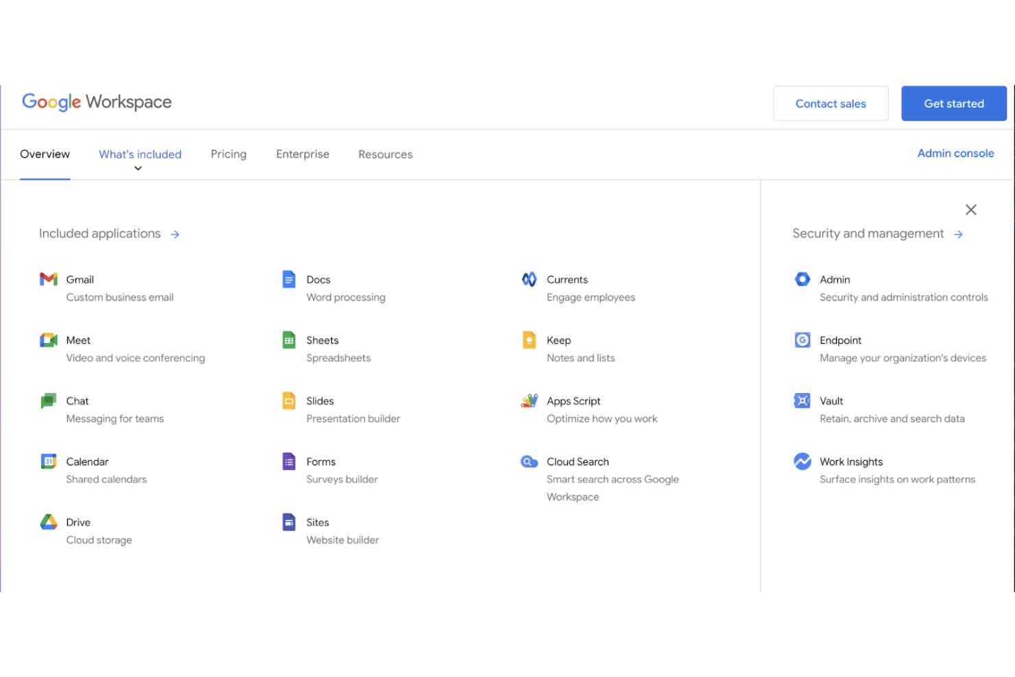 Google Workspace screenshot - 10 bästa samarbetsprogramvarorna för små företag – recension 2026