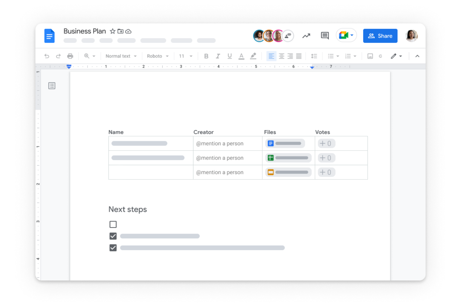 Google Docs screenshot - 10 bästa verktygen för realtidssamarbete recenserade 2026