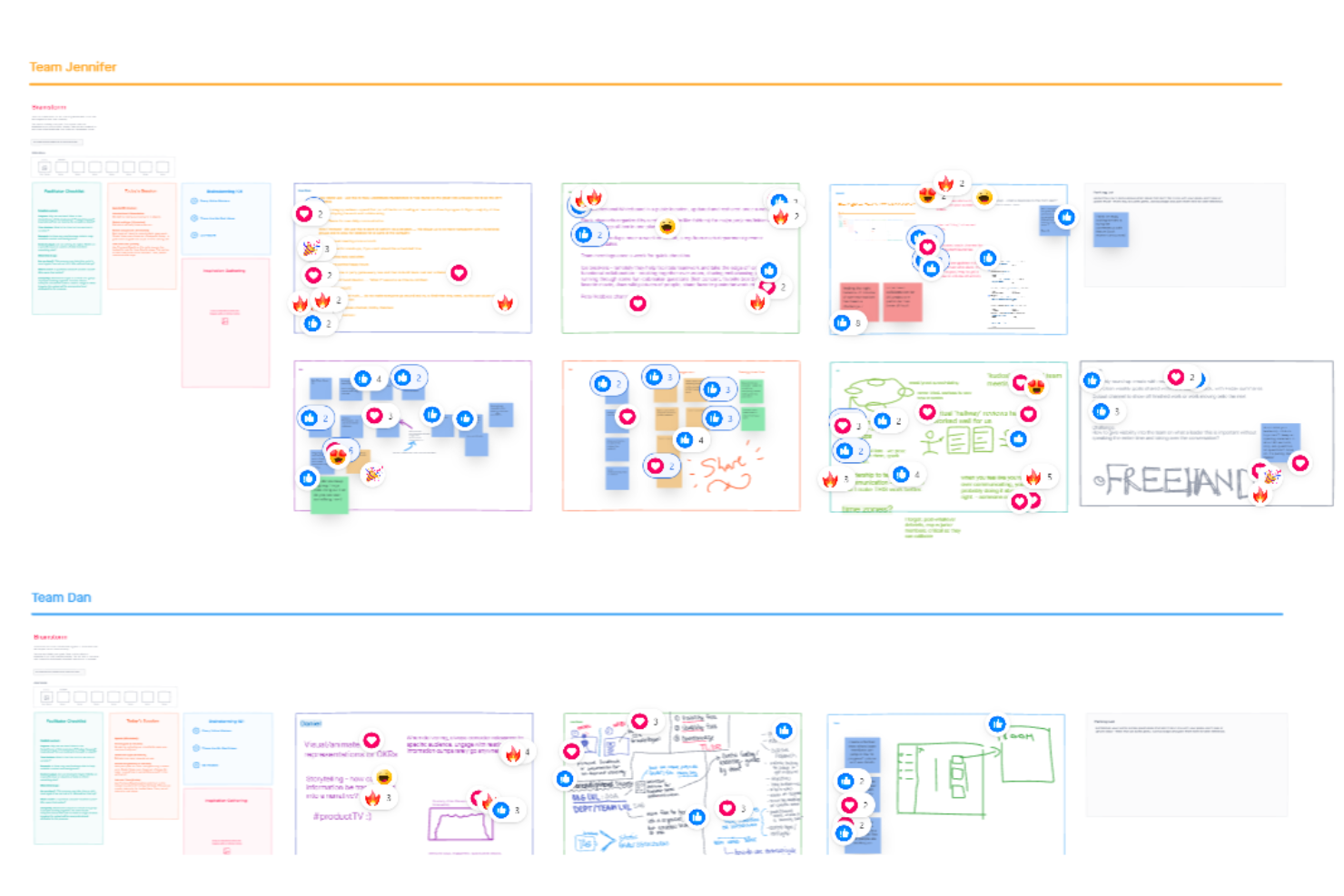 InVision Freehand screenshot - 10 bästa alternativa verktyg till Jamboard för produktivitet 2026
